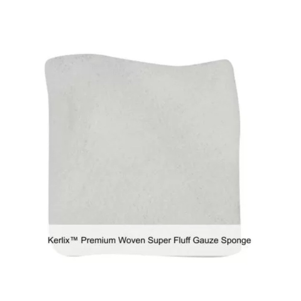 Kerlix™ Premium Woven Super Fluff Gauze Sponge, Medium, Non-Sterile, 6 x 6.75IN